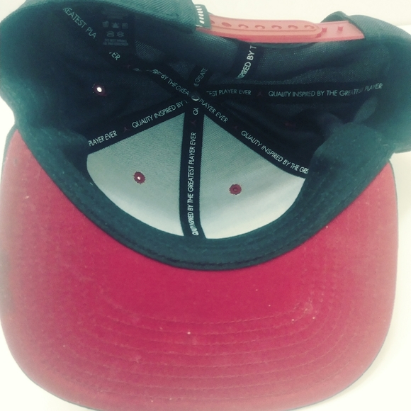 Nike Air Jordan 11 Retro "Bred" Snapback Hat Black CK1277-010 - Picture 5 of 5
